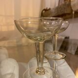 Coupe à champagne jaune