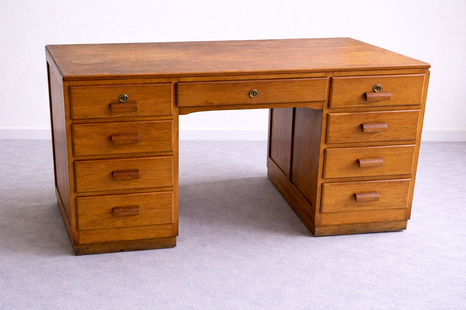 Vintage schoolmaster's desk