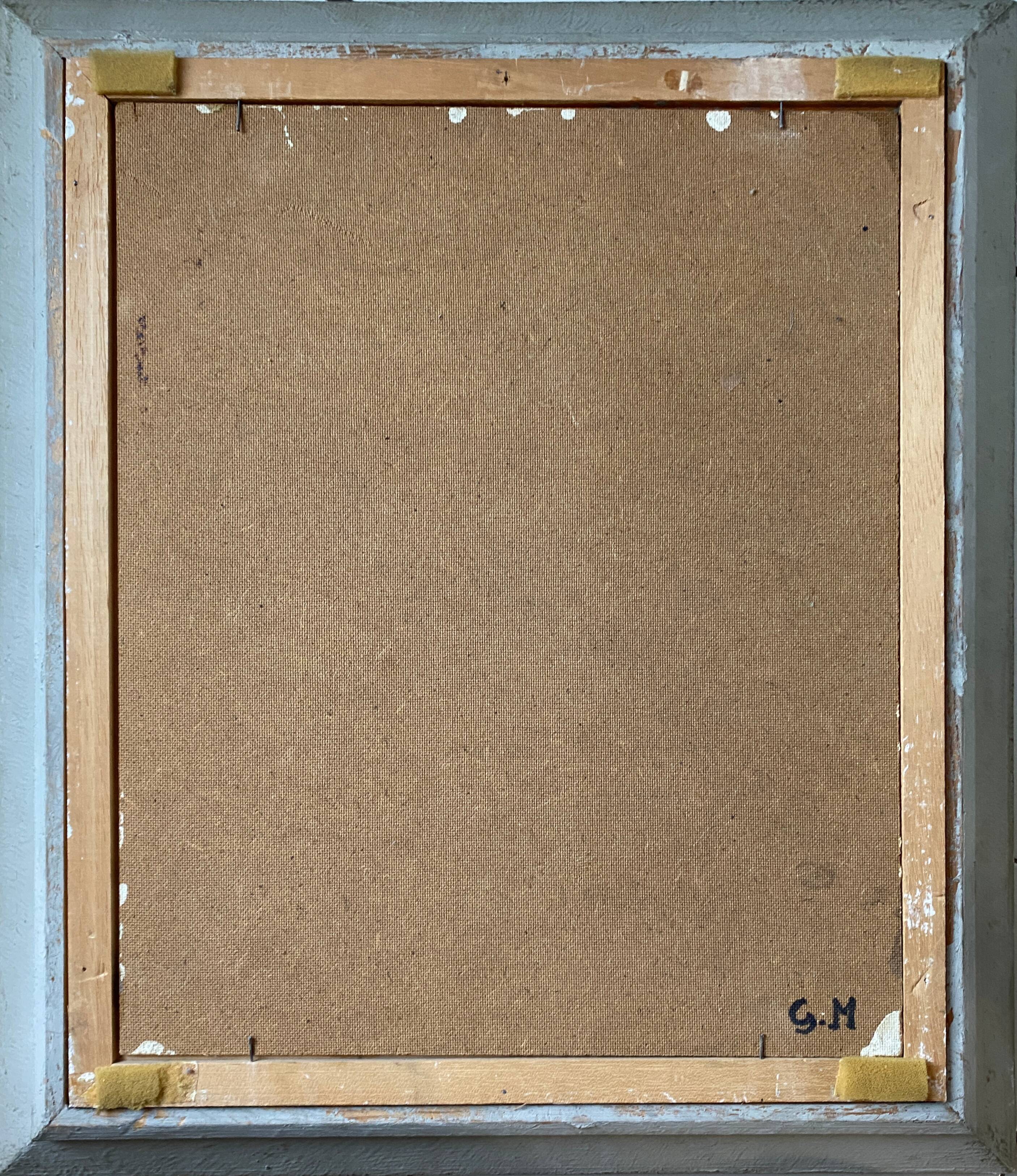 Painting Pierre Catton (1903) "The dance of the horses" HSP cf. B. Buffet + frame