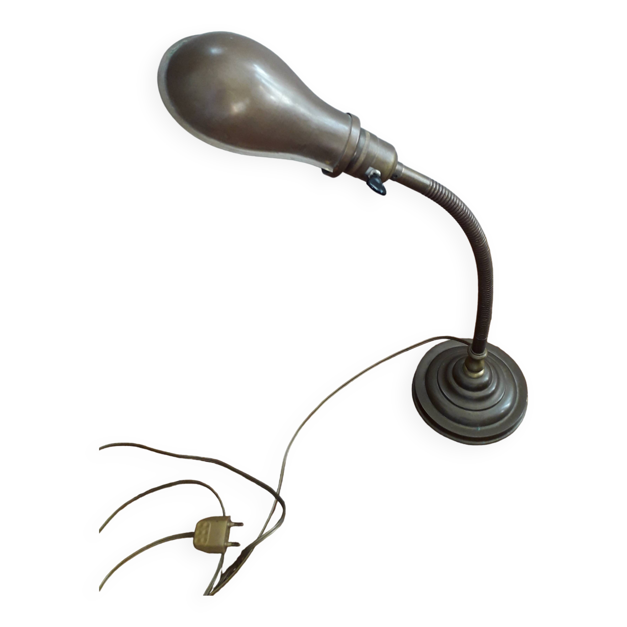Vintage metal and articulated desk lamp