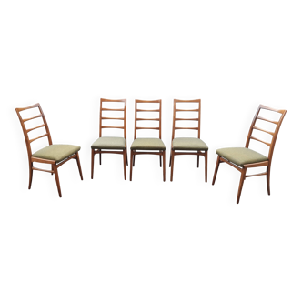 Set of 5 vintage chairs