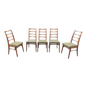 Lot de 5 chaises vintage