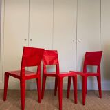 Set of 3 “Mr. Bugatti” chairs by Francois Azambourg for Cappellini