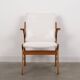 Fauteuil en hêtre, design scandinave, années 1960