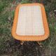 Fauteuil et table en rotin pour enfant
