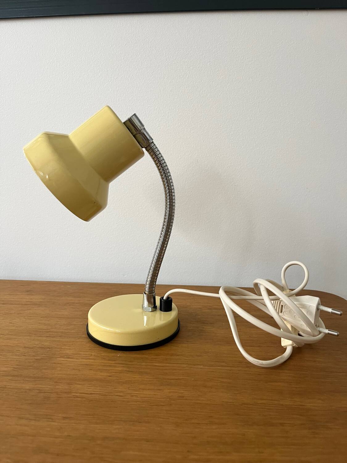 Mini lampe de bureau en métal vintage
