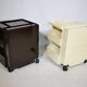 Space Age Rolling Cabinets in Plastic by Joe Colombo, Set of 2, 1970