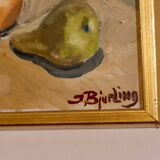 « Nature morte au pichet et aux fruits » de J Bjurling