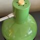 Large vintage desk lamp in articulated pistachio aluminum