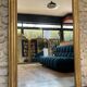 Antique Louis-Philippe mirror 151.5cm/104.5cm gilded with gold leaf