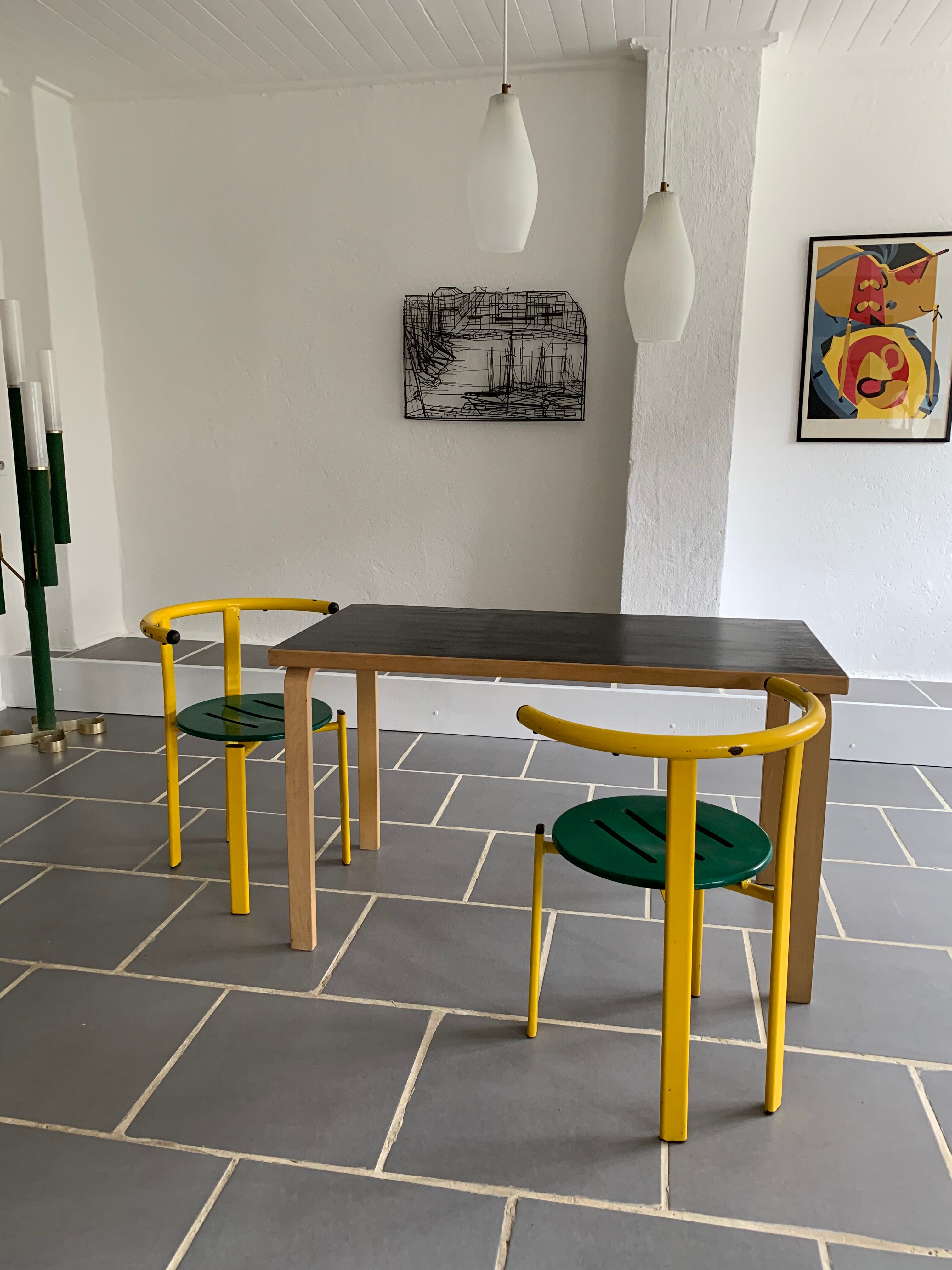 Vintage Alvar Aalto table desk