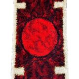 60s 70s rug carpet by Hojer Eksport Denmark
