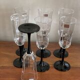 Esso Luminarc octagonal stemware
