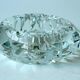1970s vintage - lead crystal glass ashtray
