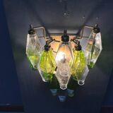 Murano Glass Poliedri Sconces, Italy, 1980s - Set of 2