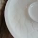 5 antique flat plates in majolica