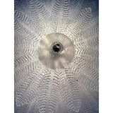 Set of Two Venetian Murano Glass Flush Mount, Mazzega Zuccheri Venini Barov