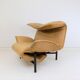 Cassina Veranda leather armchair by Vico Magistretti