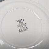 Dessert plate Rorstrand Amanda designer Campbell