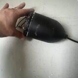 Danish suspension light JEKA in chrome metal, design Denmark 1970.