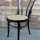 6 chaises bistrot bois courbé Style Fischel Thonet Nr  1980s
