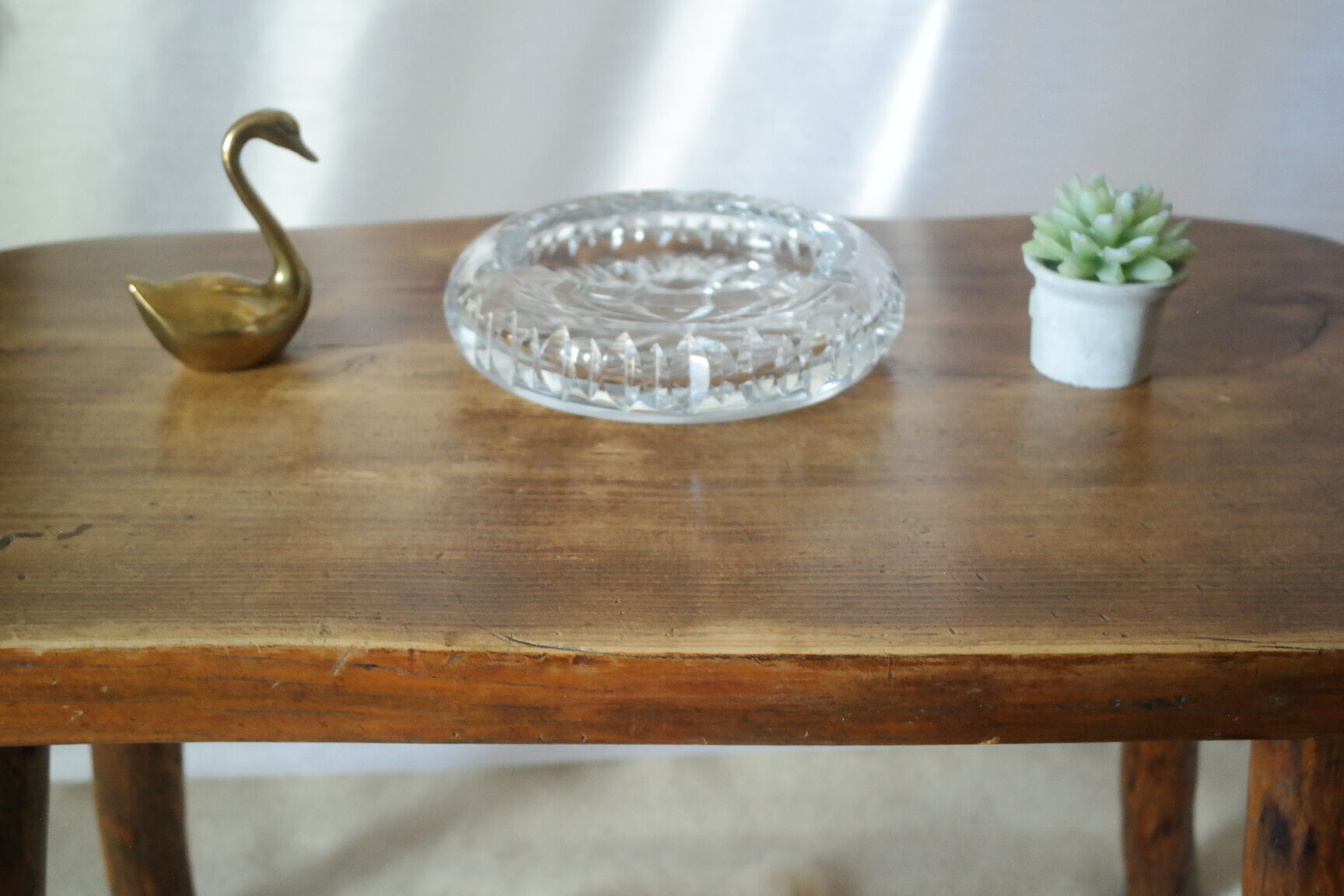 Vintage brutalist coffee table