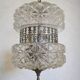 Suspension en verre vintage