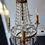 Vintage crystal chandelier