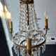 Lustre vintage en cristal
