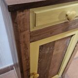 Mahogany bedside table