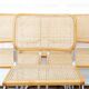 6 Cesca B32 Breuer Chairs Made in Italy - Canework of the seats redone