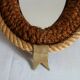 Old  rope mirror 50s/60s