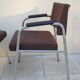 Paire de fauteuils conférence vintage