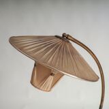 50s floor lamp with pleated shade