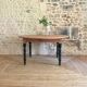 Antique round wooden table
