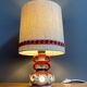 West Germany ceramic table lamp 1970s
