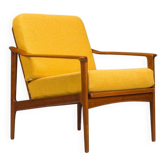 Mid-century Danish lounge chair in teak attributed to Ib Kofod-Larsen, 1960s