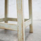 Vintage wooden workshop stool