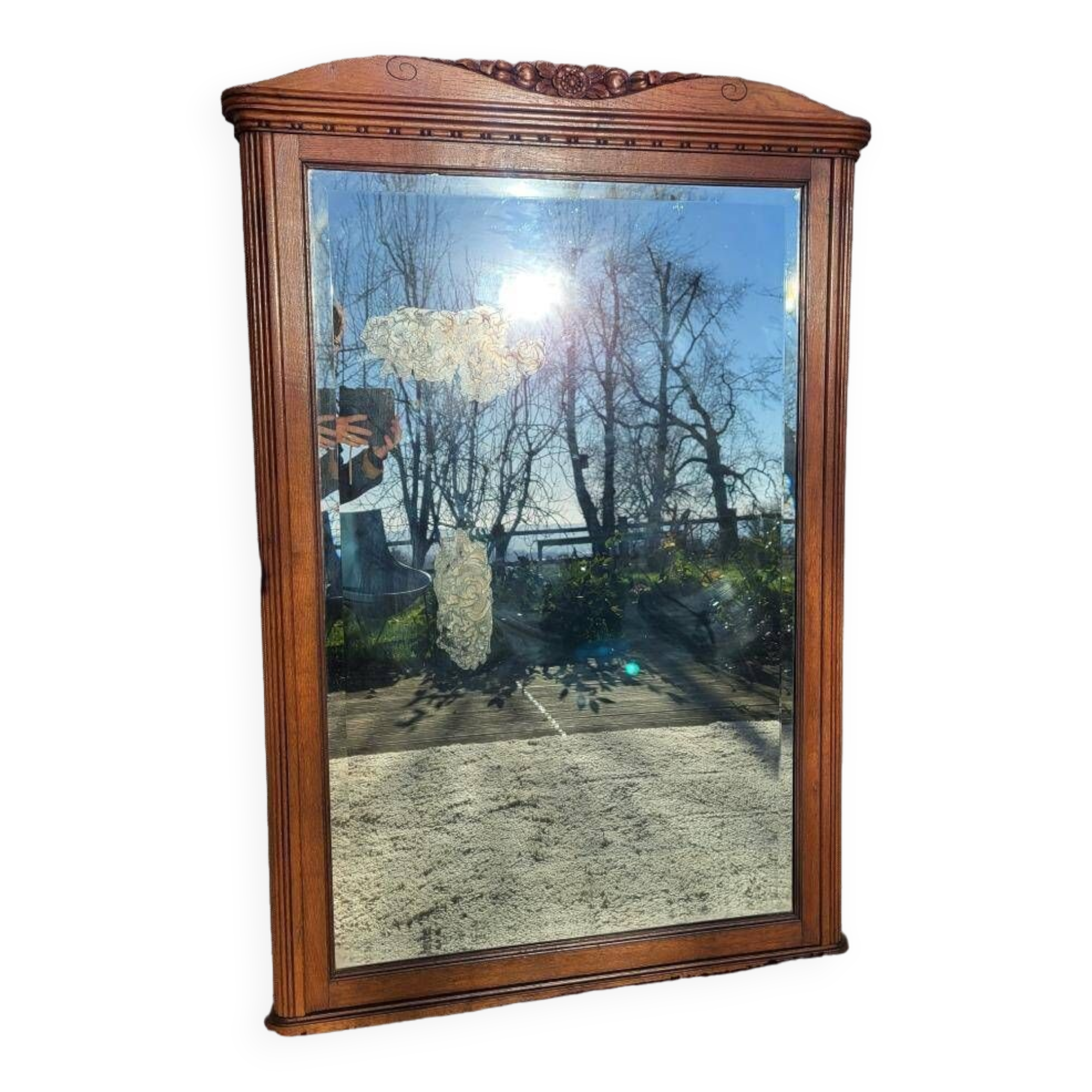 Scalable Art Deco trumeau mirror