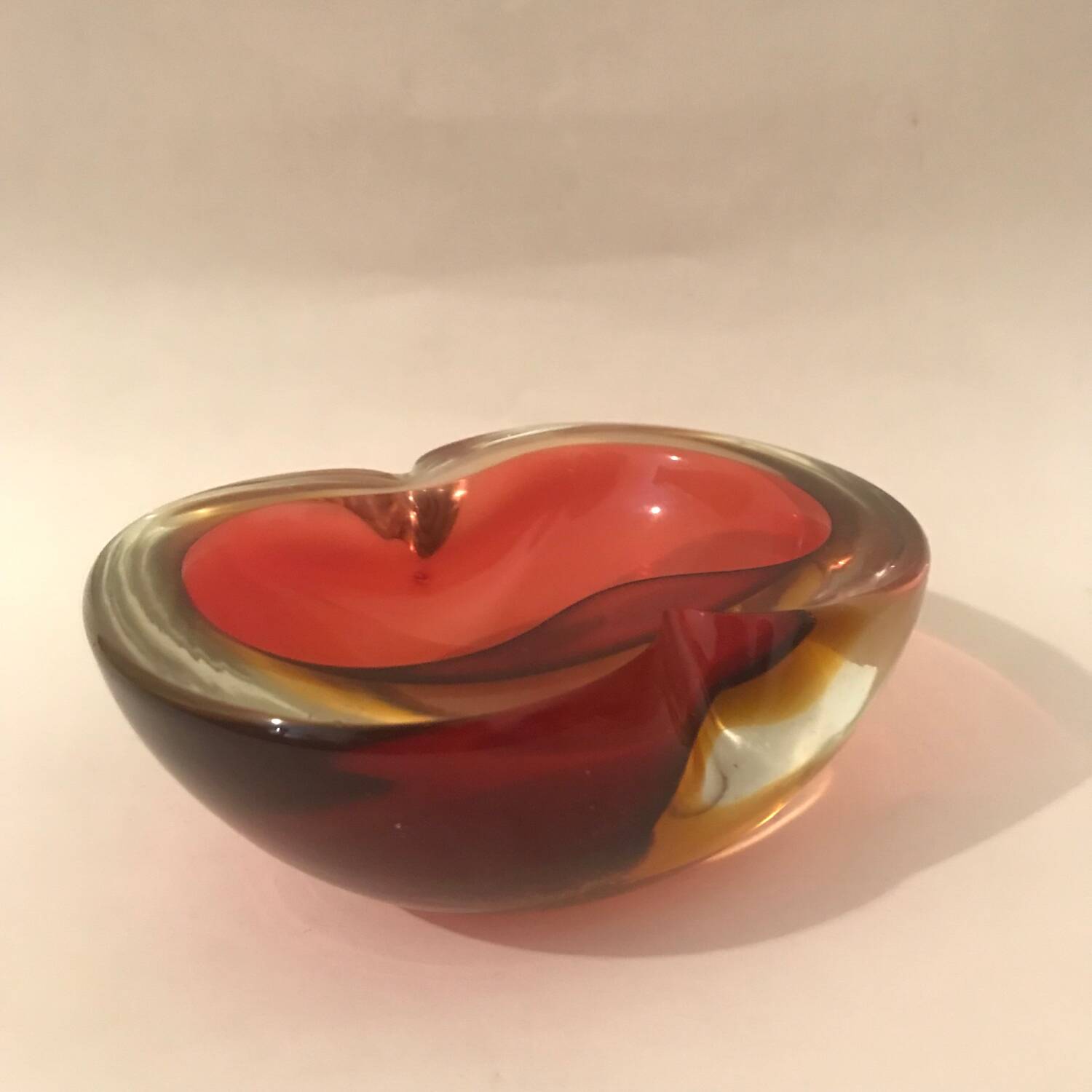 Flávio Poli ashtray, murano