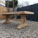 Old oak monastery table