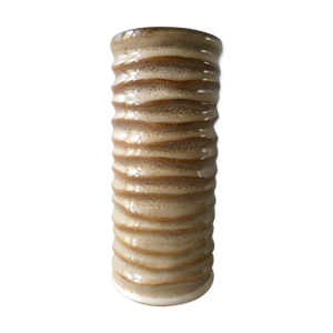 vase rouleau en grès