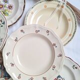 Vintage soup plates