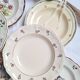 Vintage soup plates