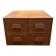 Oak craft cabinet with 4 drawers