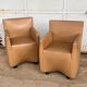 Paire de fauteuil design italien Pat.Pending