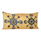 Housse de coussin brodée vintage 109x61 cm