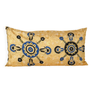 Vintage embroidered cushion cover 109x61 cm
