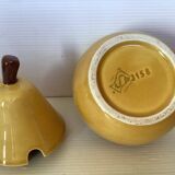 Sugar bowl jam maker pear barbotine