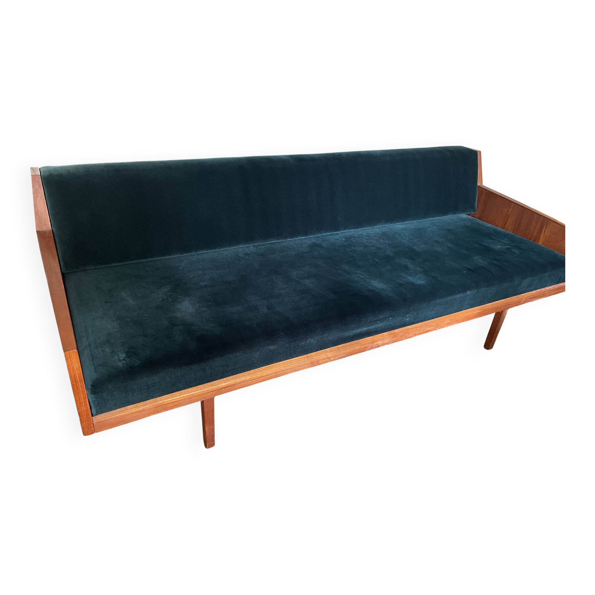 Green Swedish daybed sofa